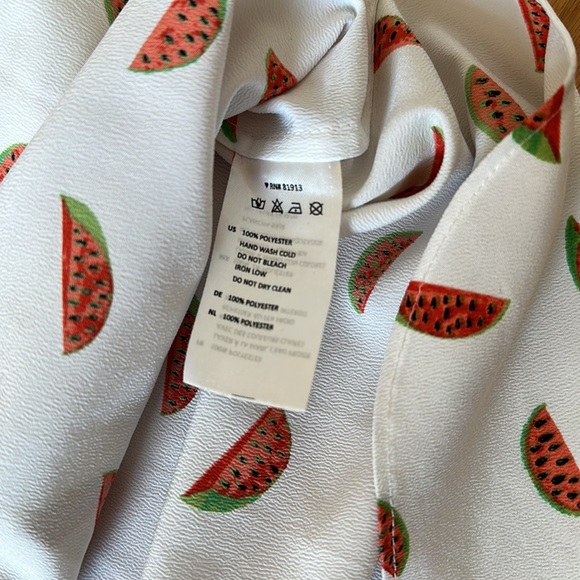 Anthropologie; “Cooper + Ella” watermelons blouse - Picture 3 of 7